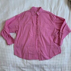 A New Day Pink Button Down